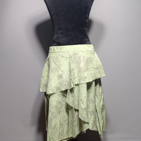 Maria Cher Asymmetrical Hem Skirt - Picture 2 of 4